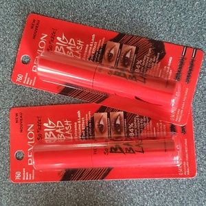 2 Revlon big bad lash blackest black mascara full size